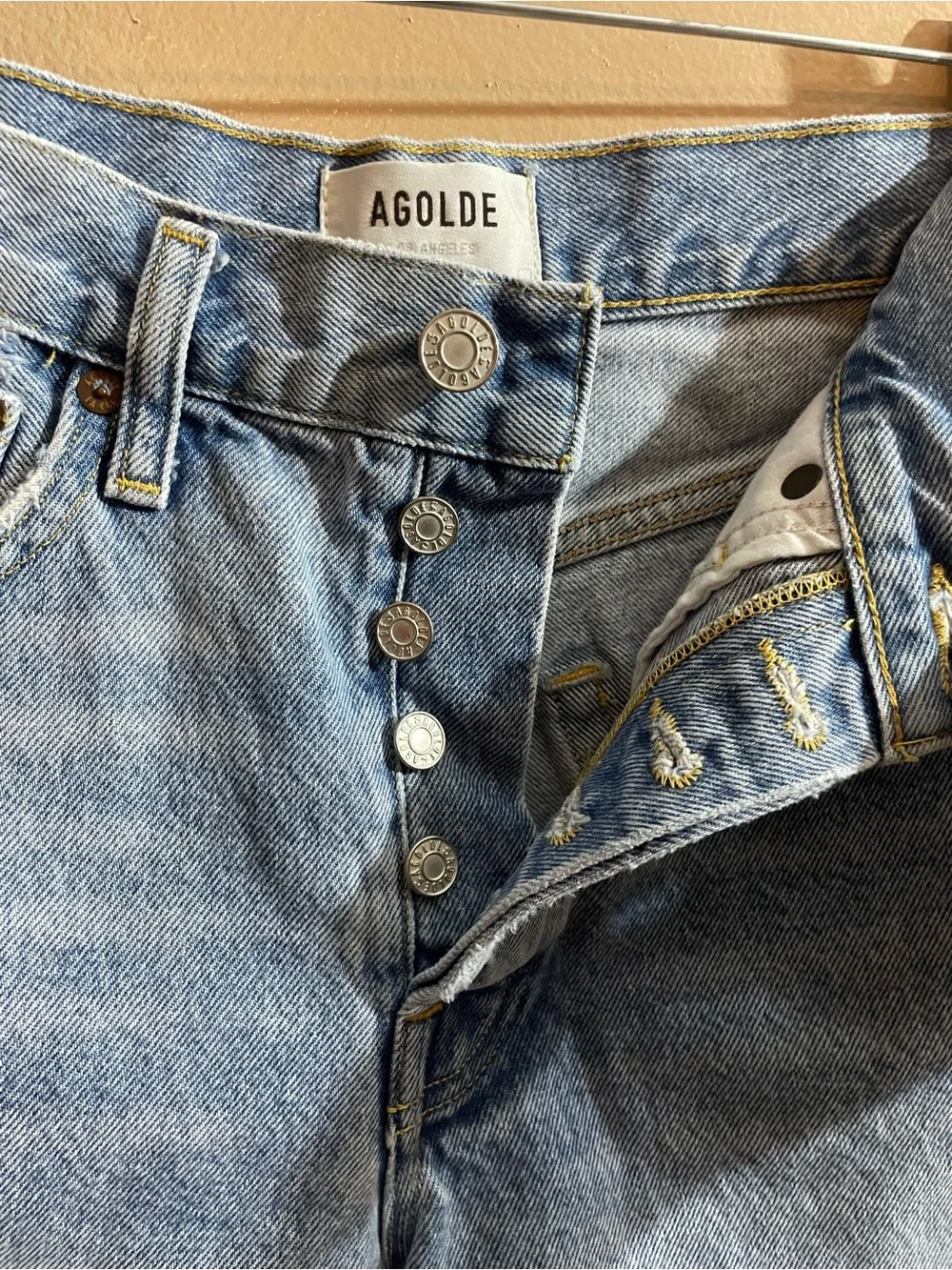 AGOLDE Parker Long Short in Swapmeet